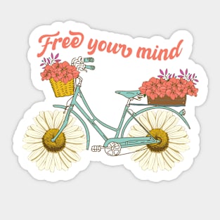 free your mind Sticker